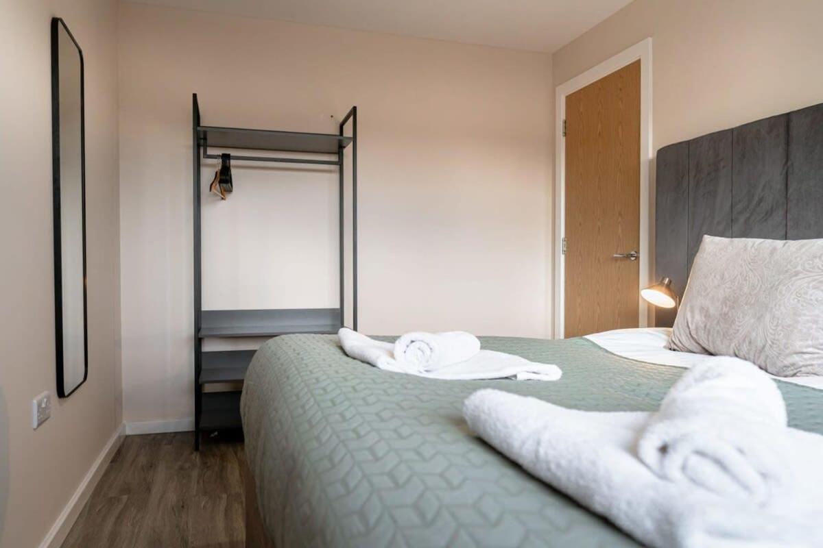 Modern 1 Bedroom Apartment In 맨체스터 외부 사진