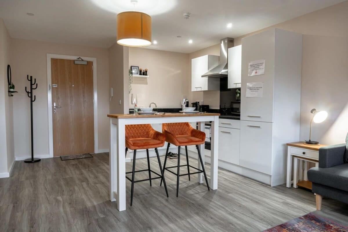 Modern 1 Bedroom Apartment In 맨체스터 외부 사진